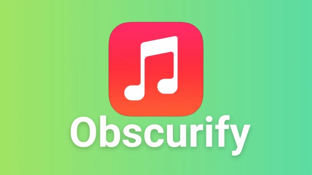 Obscurify Apple Music